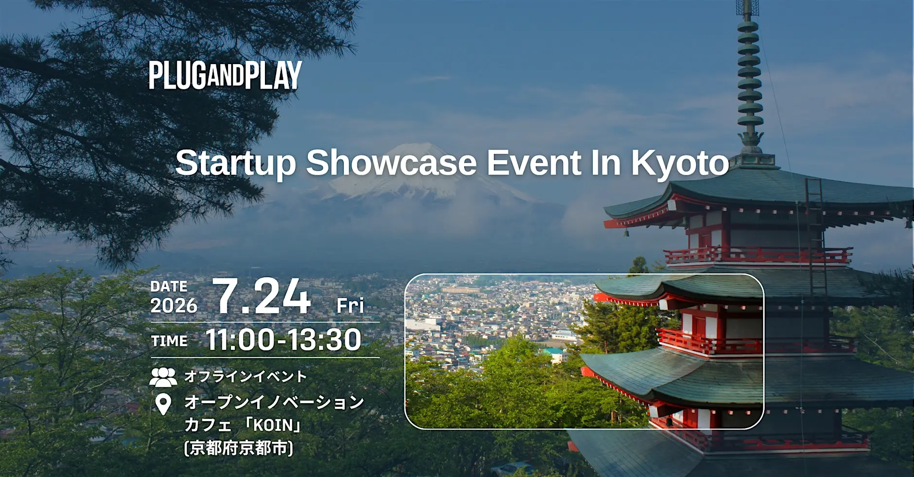 Startup Showcase Event In Kyoto